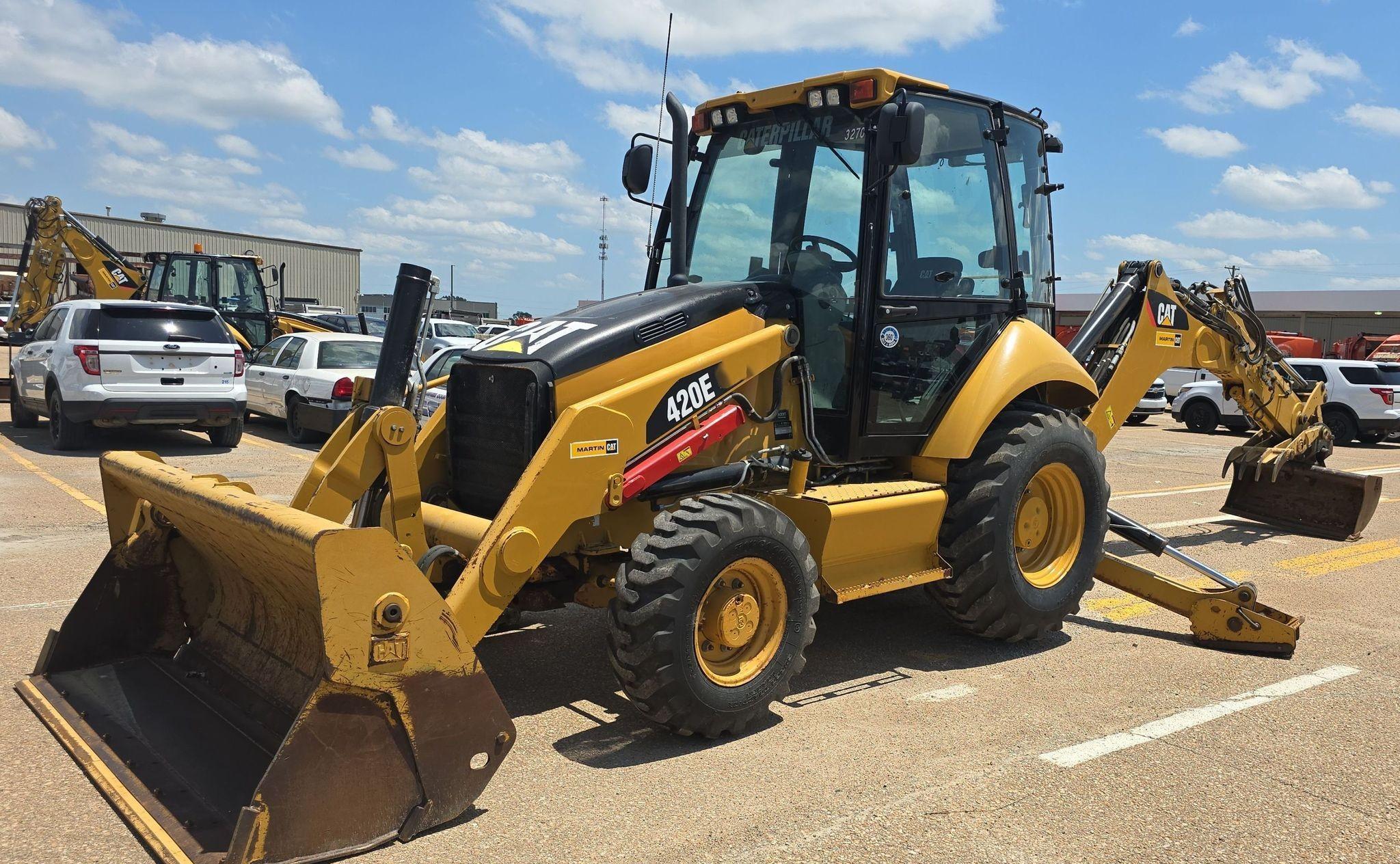 2009 Caterpillar 420E backhoe